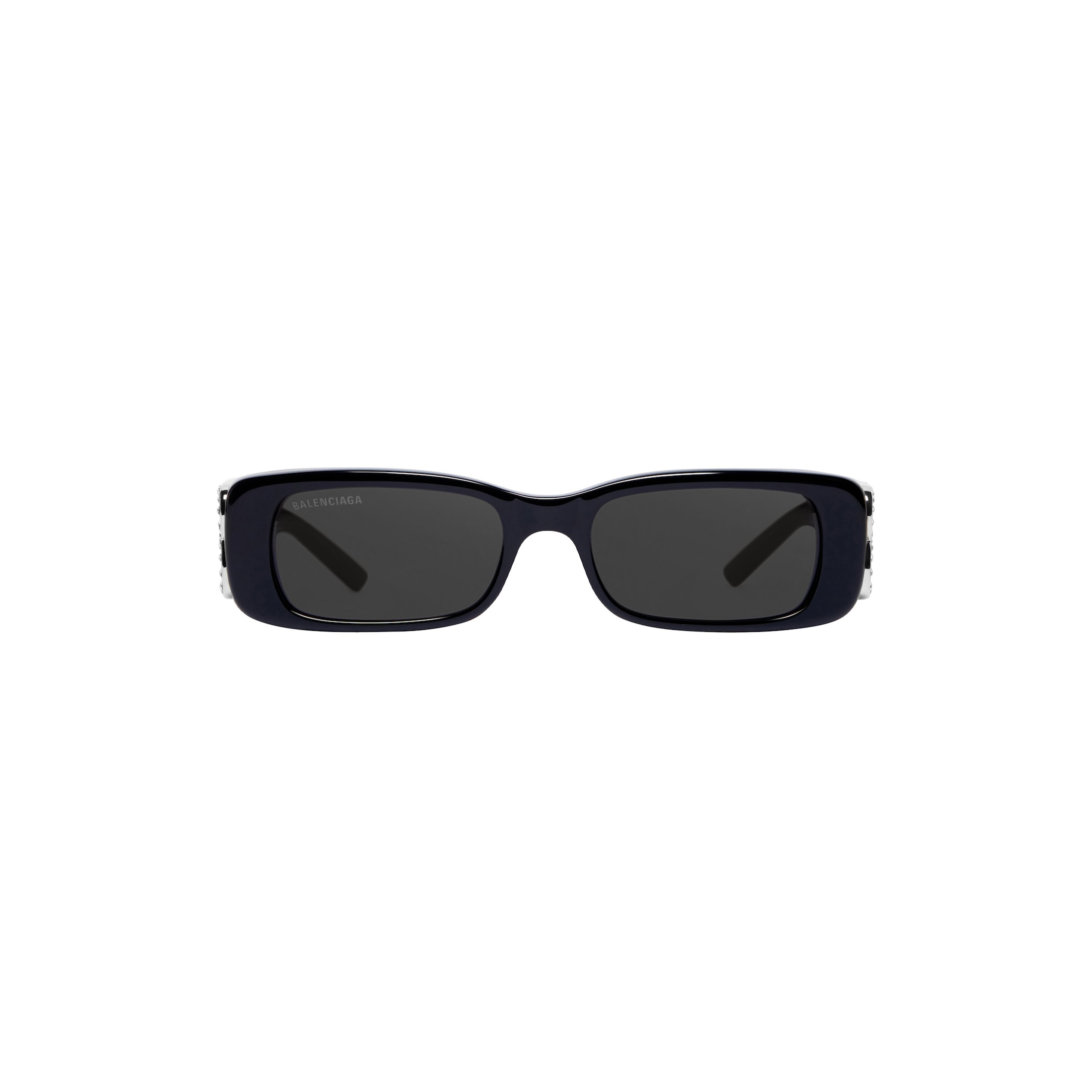 Women’s Dynasty Rectangle Sunglasses in Black - Image 1